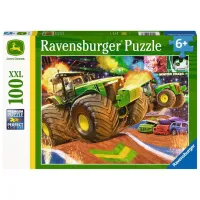 Ravensburger puzzel 100 stukjes XXL 6+ John Deere Big wheels